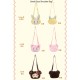 Mademoiselle Pearl Ice Cream Bags and Headbow(Reservation/3 Colours/Full Payment Without Shipping)